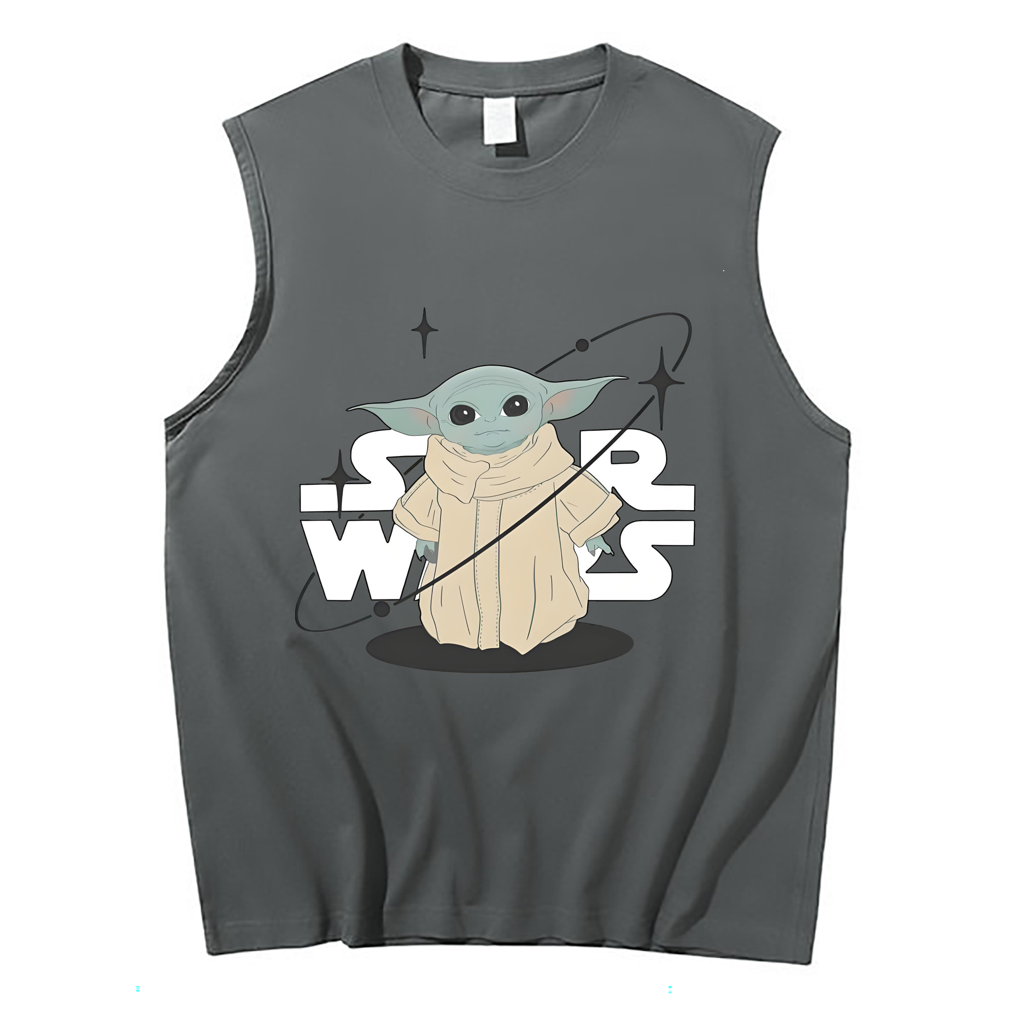 （画像用） スター・ウォーズ Star Wars コットン100％タンクトップ（フロントプリント）
